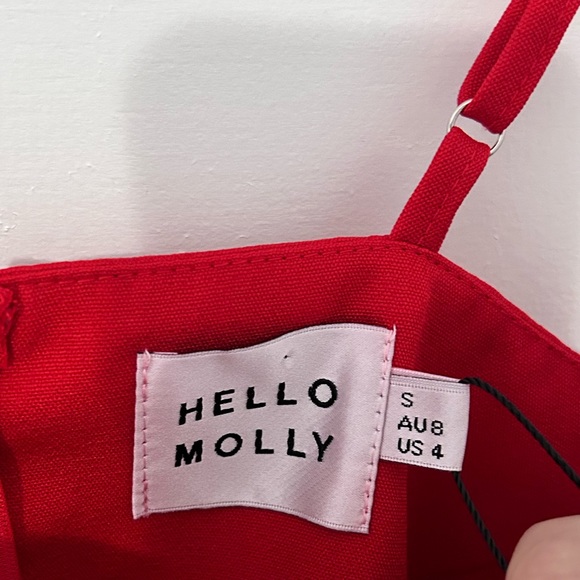Hello Molly Red Mini Dress - Picture 5 of 9